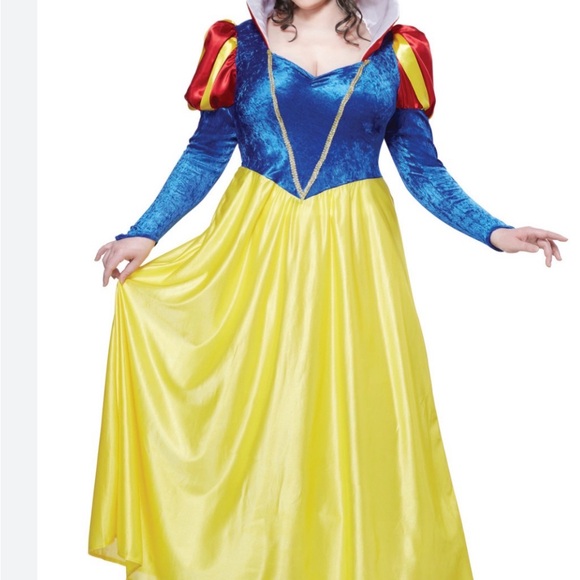 Snow White Adult 3X Snow White  Costume - Picture 3 of 6